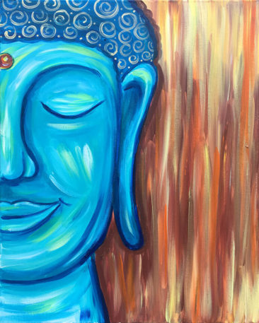 Happy Buddha Painting