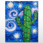 Saguaro Night Painting Class