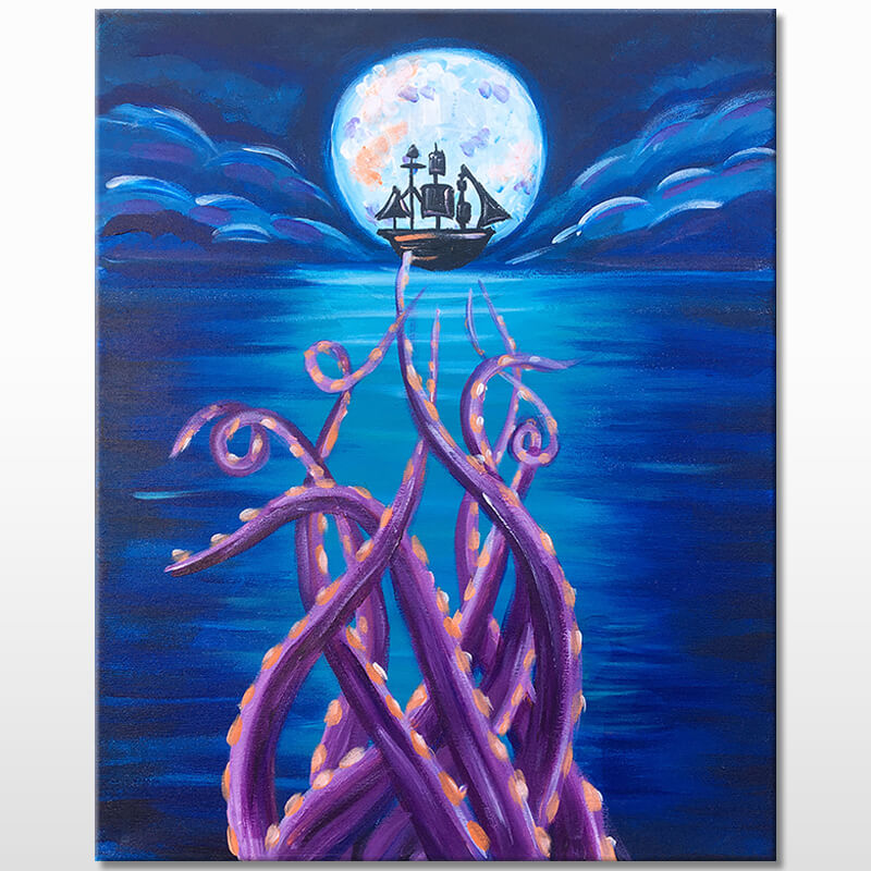 What's Kraken Painting Event