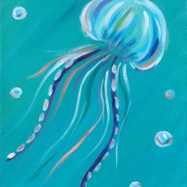 Baby Jellyfish Kids Painting Party