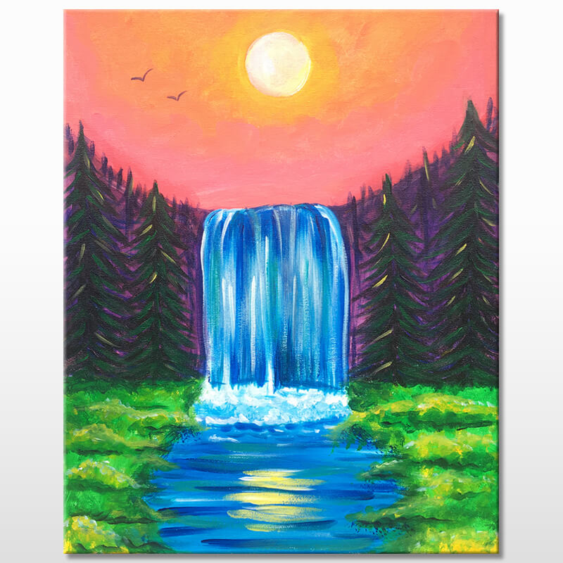 Chasing Waterfalls Painting Class