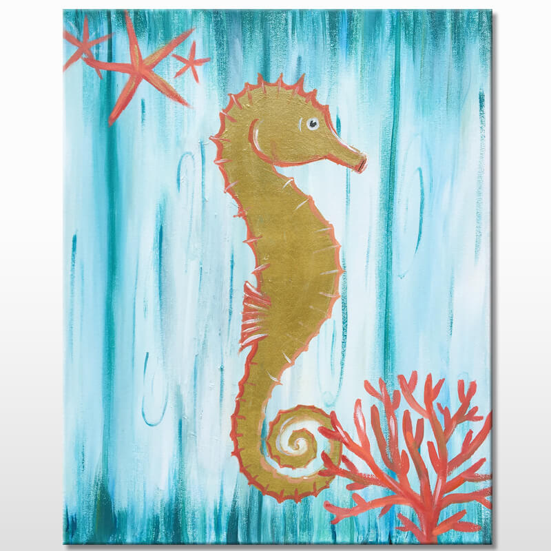 Seahorse Drift Painting Event