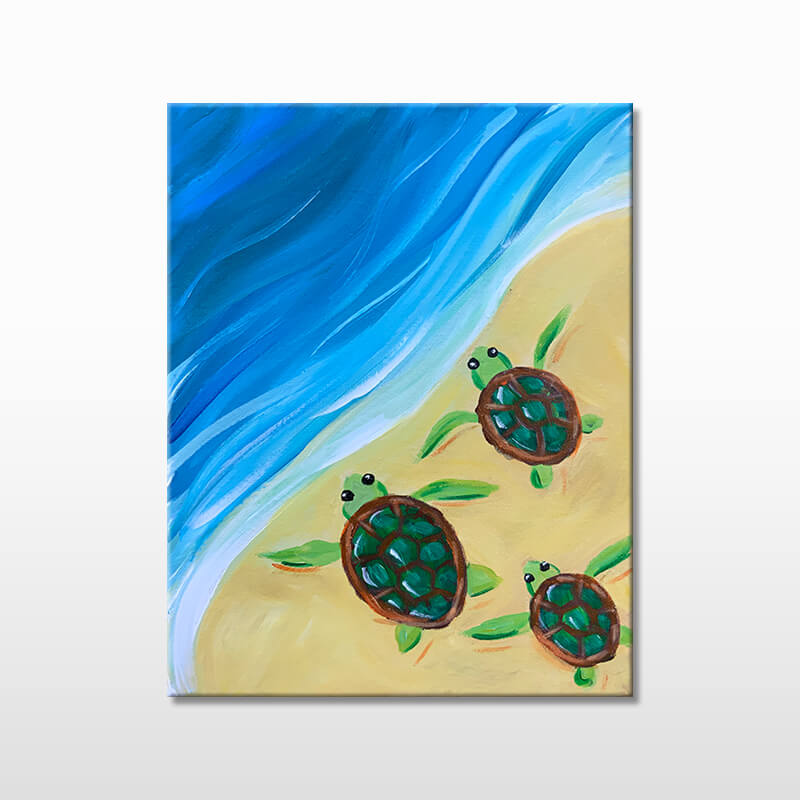 Turtle Beach All Ages Painting Class