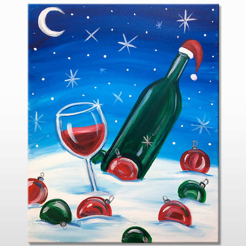 Once Upon A Wine Virtual Painting Class