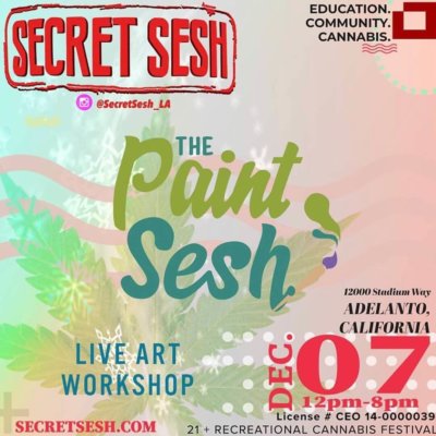 The Paint Sesh at The Secret Sesh in Adelanto, CA