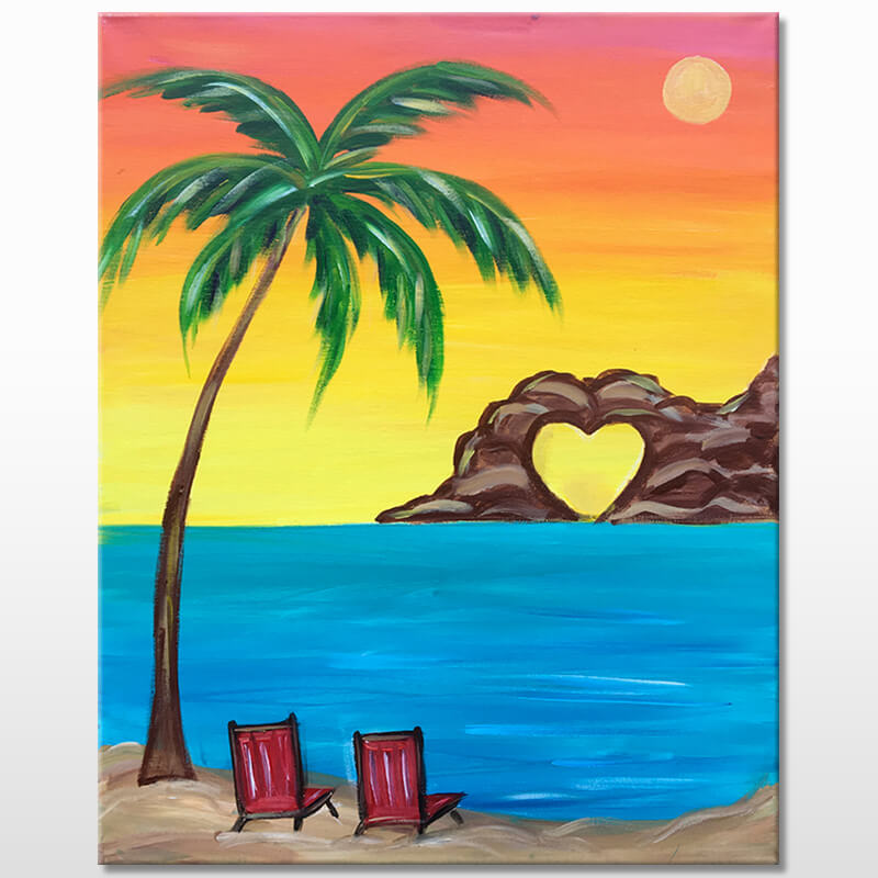 Lovers Paradise Painting Class
