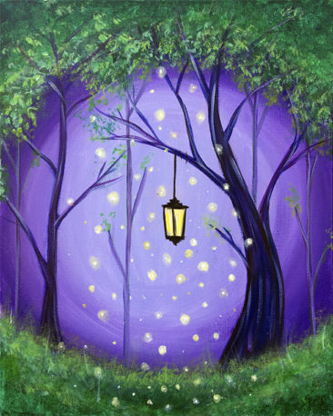 Enchanted Forrest Painting Party
