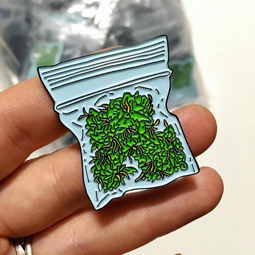 Gram of Cannabis Pin
