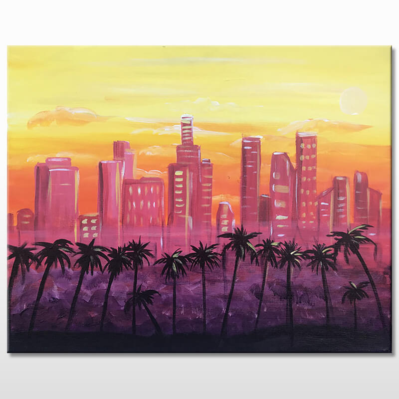 City of Angels Online Painting Class
