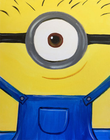 One In A Minion Painting Class