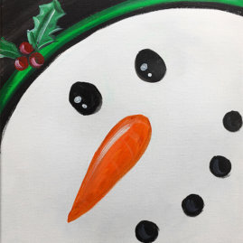 Frosty The Snowman Painting Party