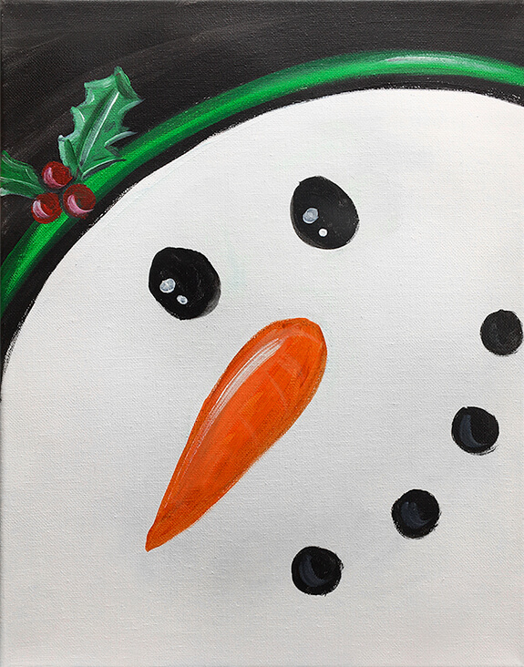 Frosty The Snowman Painting Party