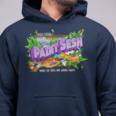 High From The Paint Sesh Unisex Hoodie