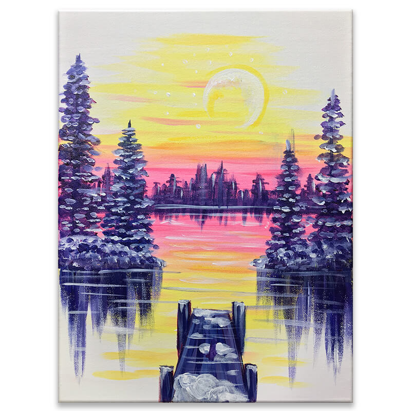 Dockside Frost Painting Class