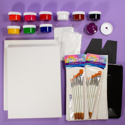 Paint at Home Kit for Two – (The Date Night Kit)
