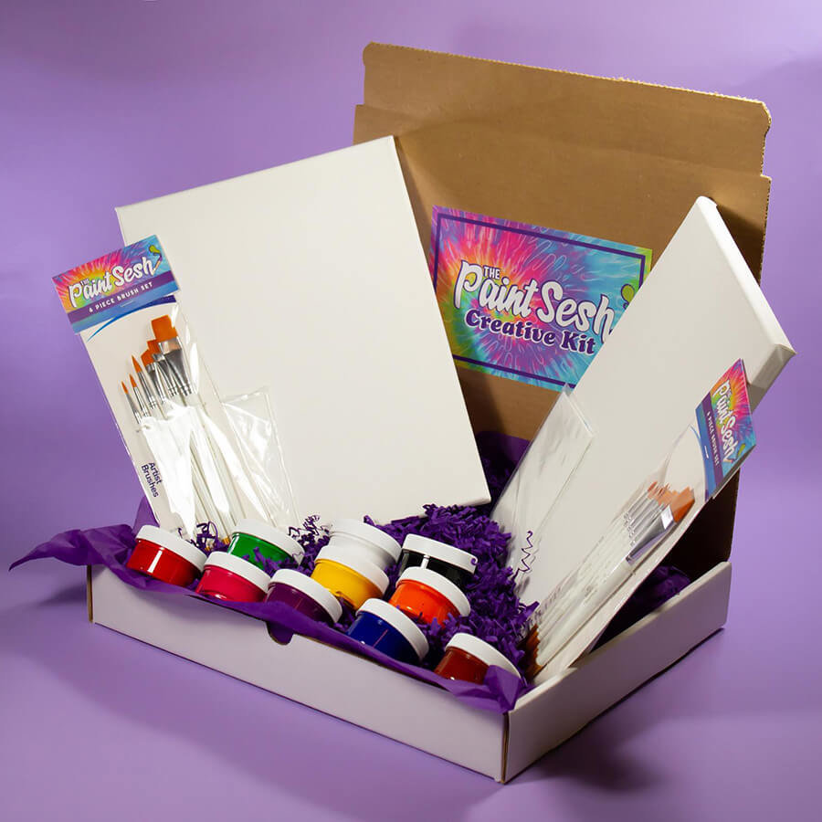 Paint at Home Kit for Two - (The Date Night Kit)