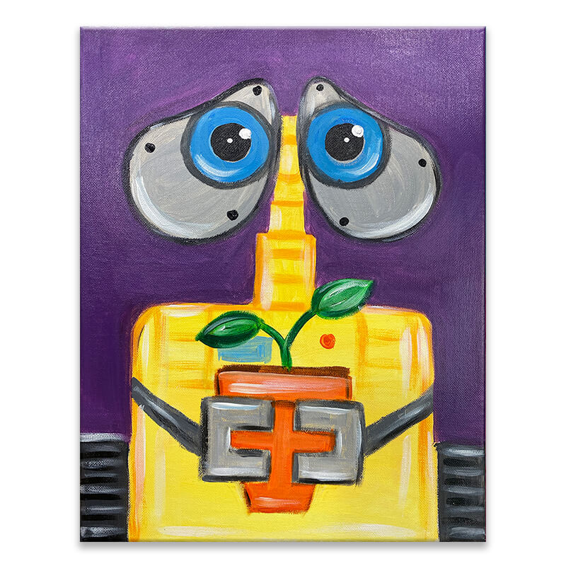Wall-E Virtual Painting Event