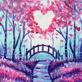 Lovers Bridge Painting Event