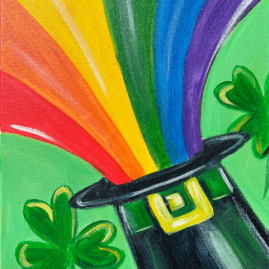 St. Patricks Day Painting Class with The Paint Sesh