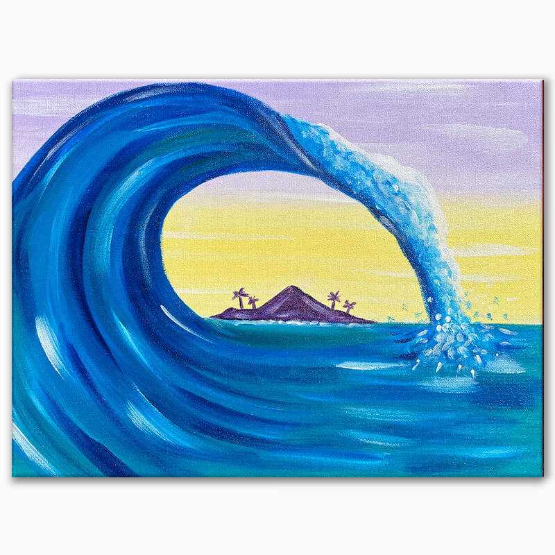 The Big Wave Painting Event with The Paint Sesh