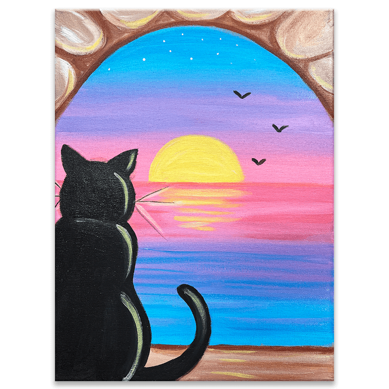 Window Cat Painting Event