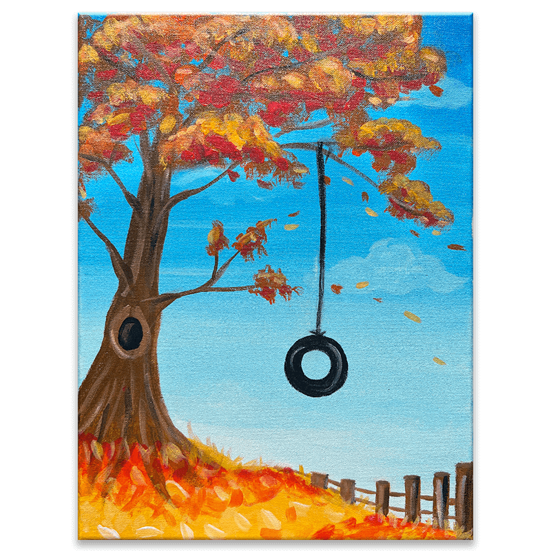 Fall Swing Painting Event with The Paint Sesh