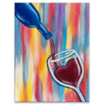Wine Time Painting Event with The Paint Sesh