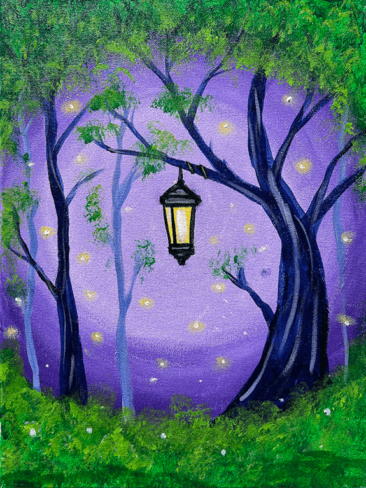 Enchanted Forest Painting Party with The Paint Sesh