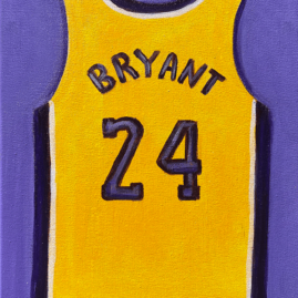Team Jersey - Lakers Themed Basketball Jersey Painting Party