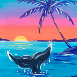 Shoreline Greeter Orca Painting Party