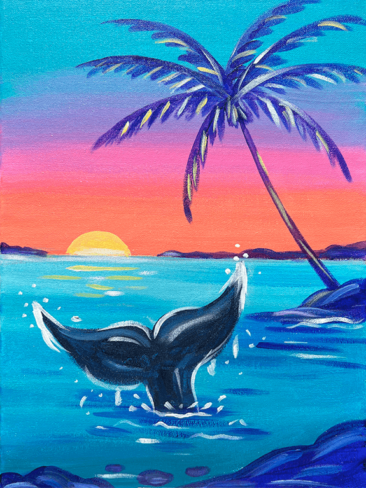 Shoreline Greeter Orca Painting Party