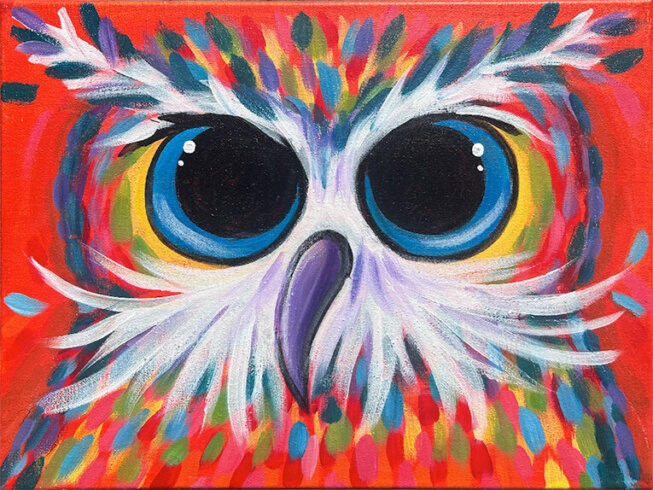 Owl Be There Painting Party with The Paint Sesh