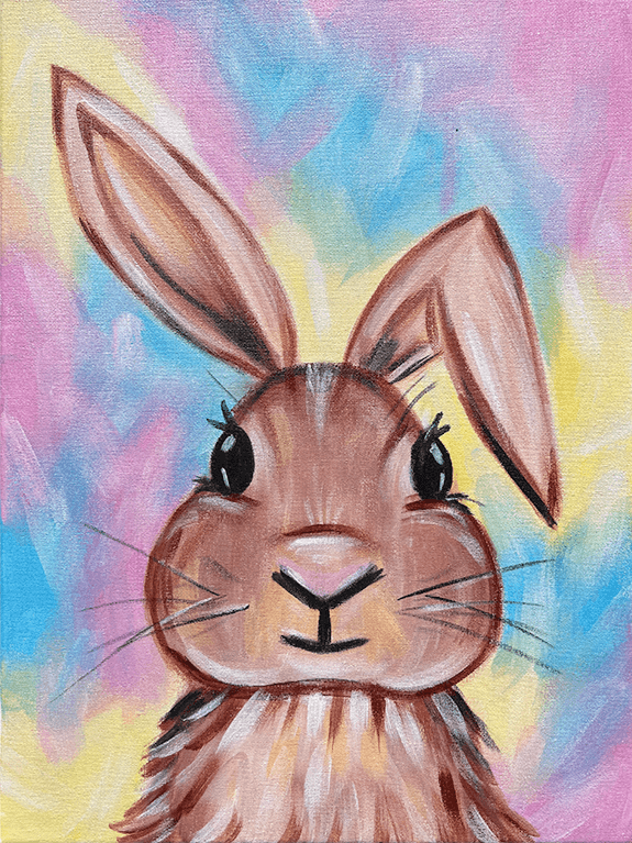 Spring Bunny Painting Party with The Paint Sesh