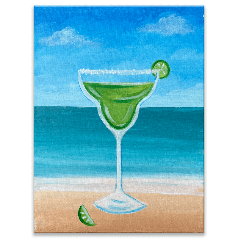 Margaritaville Paint & Sip Event with The Paint Sesh