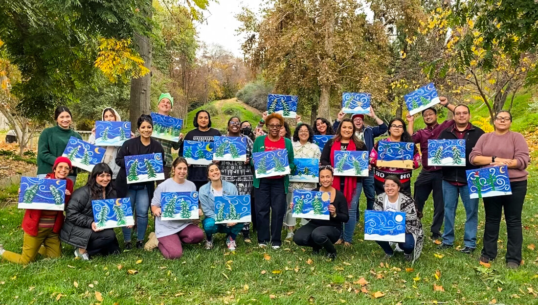 The Paint Sesh: Holiday Work Party