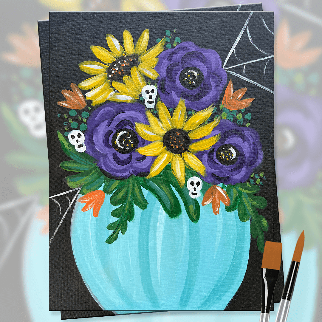Haunted Harvest Painting Event at Esoteric Brewing – Join The Paint Sesh on 10/17/26 to paint a festive fall scene with pumpkins and moonlight at this creative Cincinnati paint and sip experience.