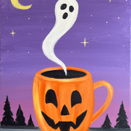Ghost Roast Painting Party with The Paint Sesh