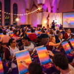 Valentine’s Paint & Sip Events in Cincinnati & NKY