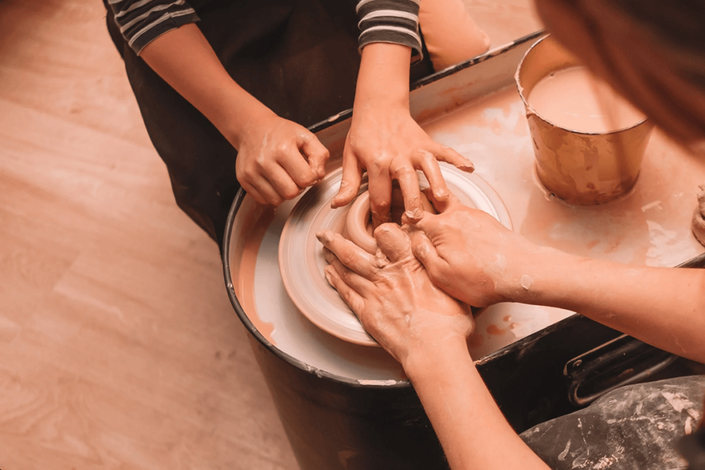 Mothers Day Pottery Class