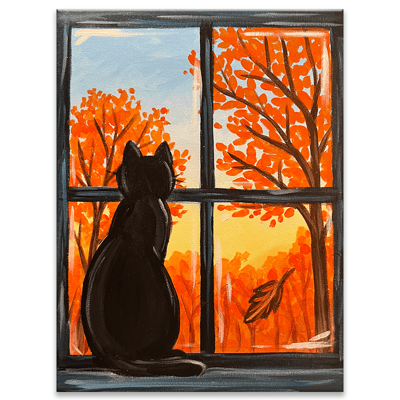 Paint Autumn Watch at Urban Artifact in Cincinnati. Grab a drink, bring some friends, and enjoy a cozy fall night out.