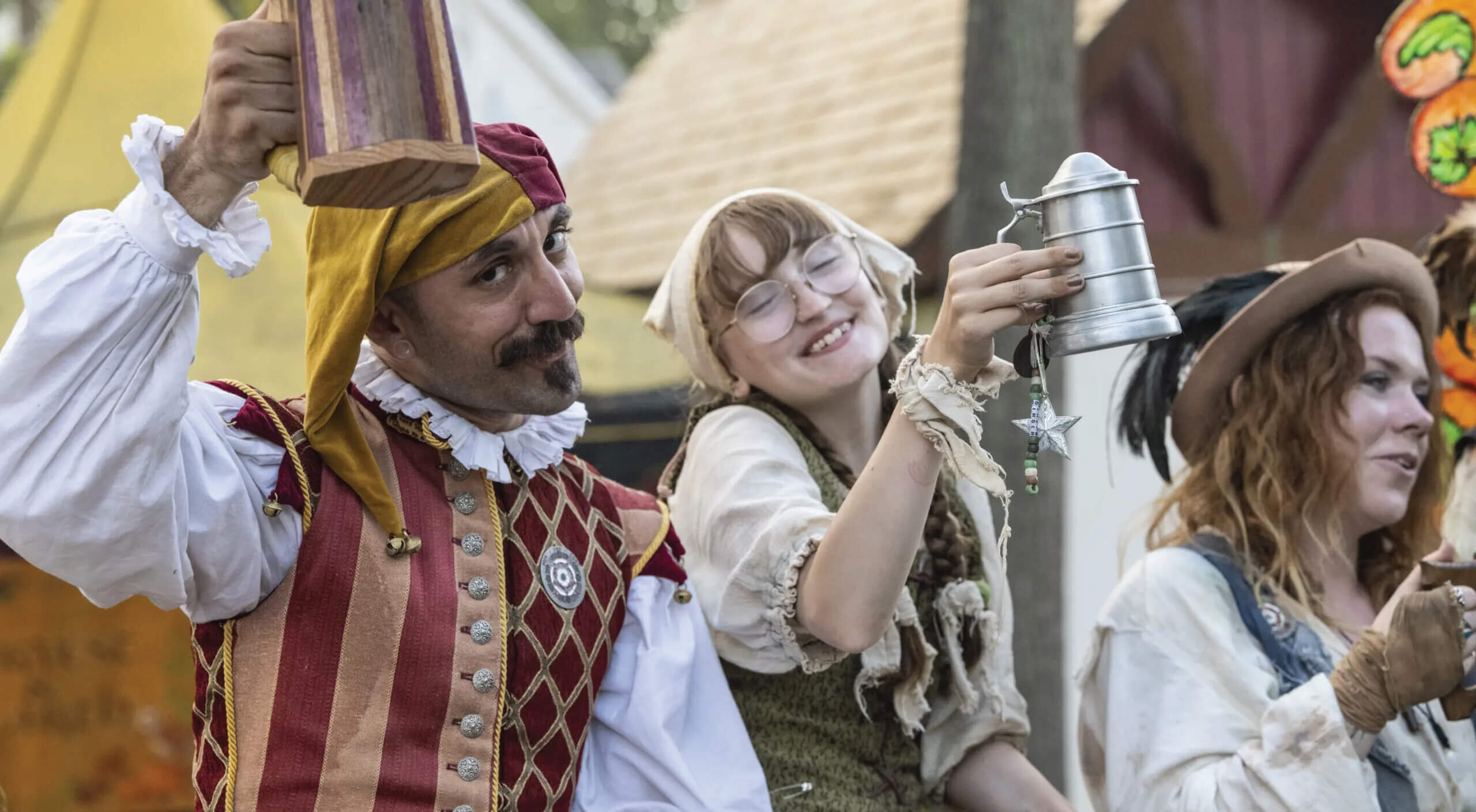 Performers at the Ohio Renaissance Festival in Waynesville, Ohio